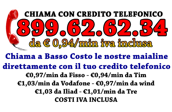 sesso al telefono con 899